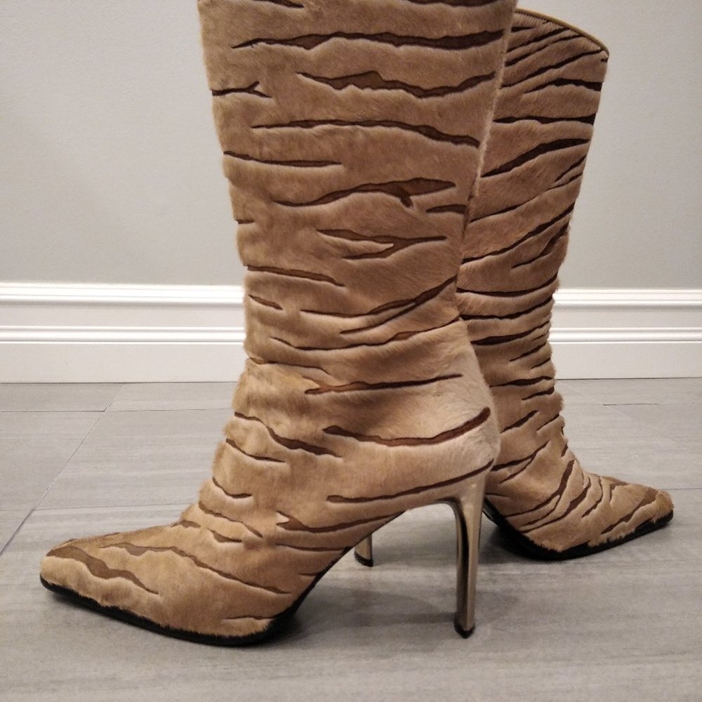 Nando Muzi pony hair boots